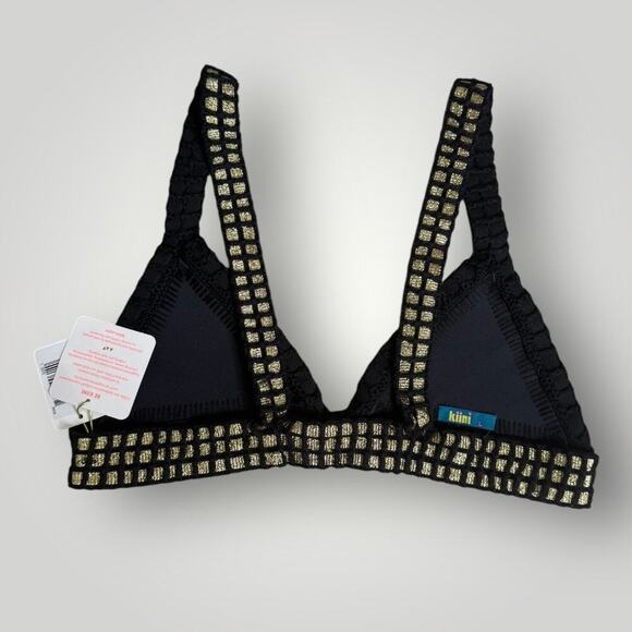 NEW Kiini Cha Cha Bikini Top sz L - Picture 2 of 5